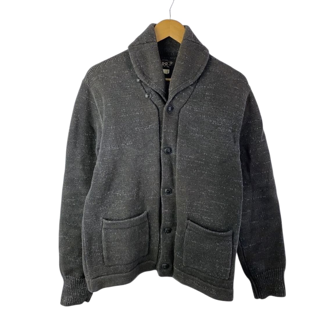 더블알엘 RRL 코튼 니트 숄카라 가디건 상품이미지1