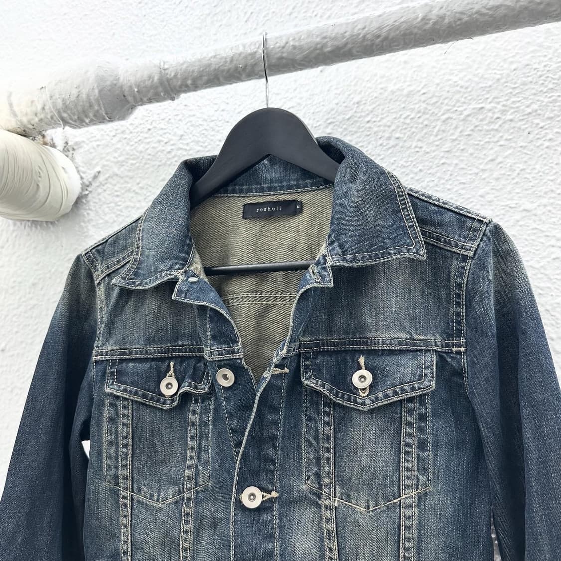roshell washing denim jacket 상품이미지4