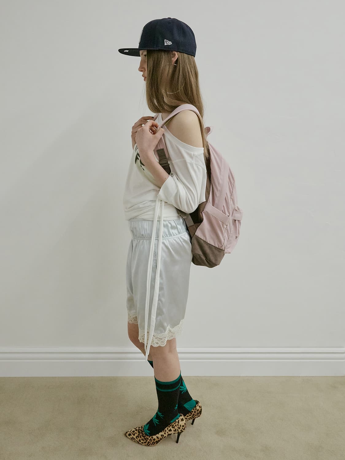 스컬프터 Girl Nylon Backpack Matt Pink 상품이미지4