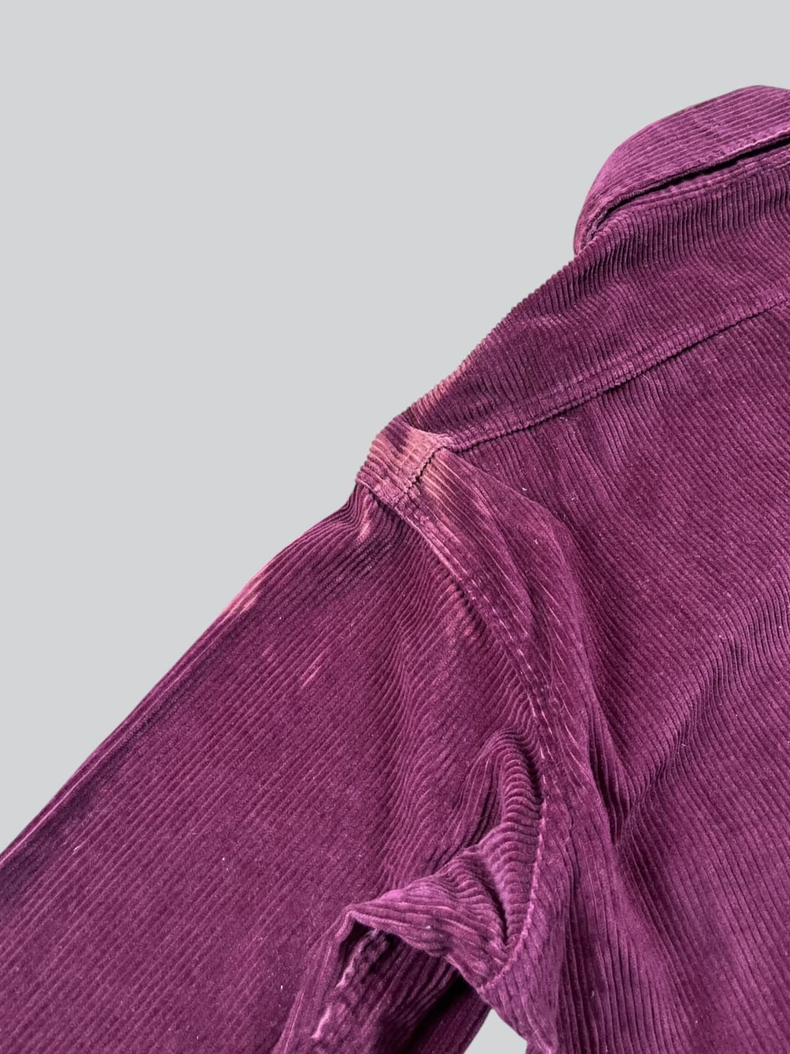 Usa made Deerskin 와인컬러 코듀로이 셔츠 상품이미지5