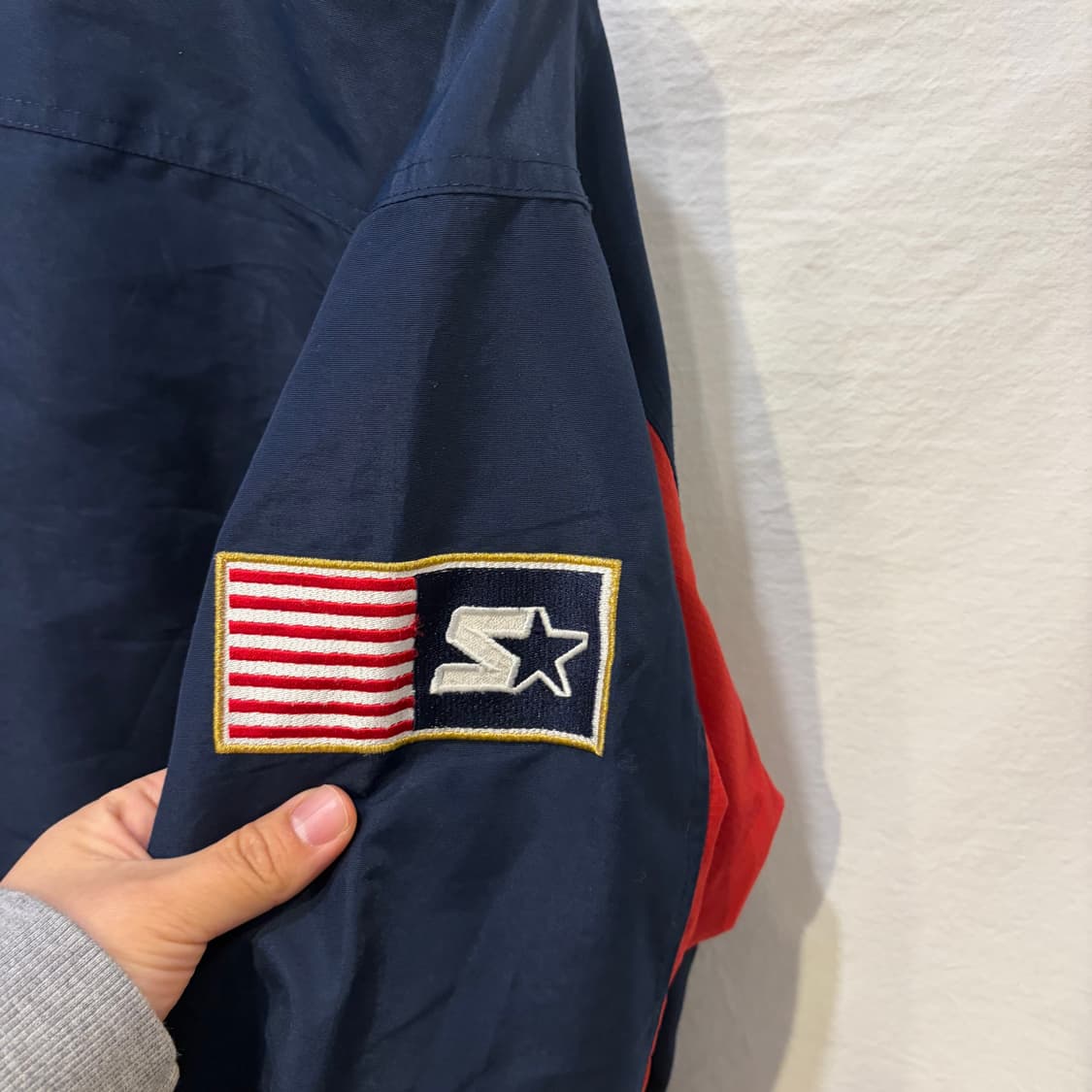스타터 USA 바람막이 풀오버 아노락 웜업 상품이미지8