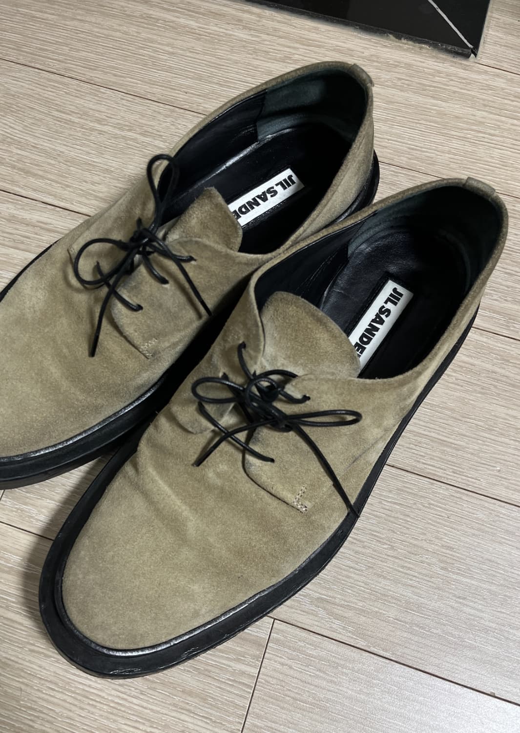 질샌더 스웨이드 더비 40 1/2 상품이미지1