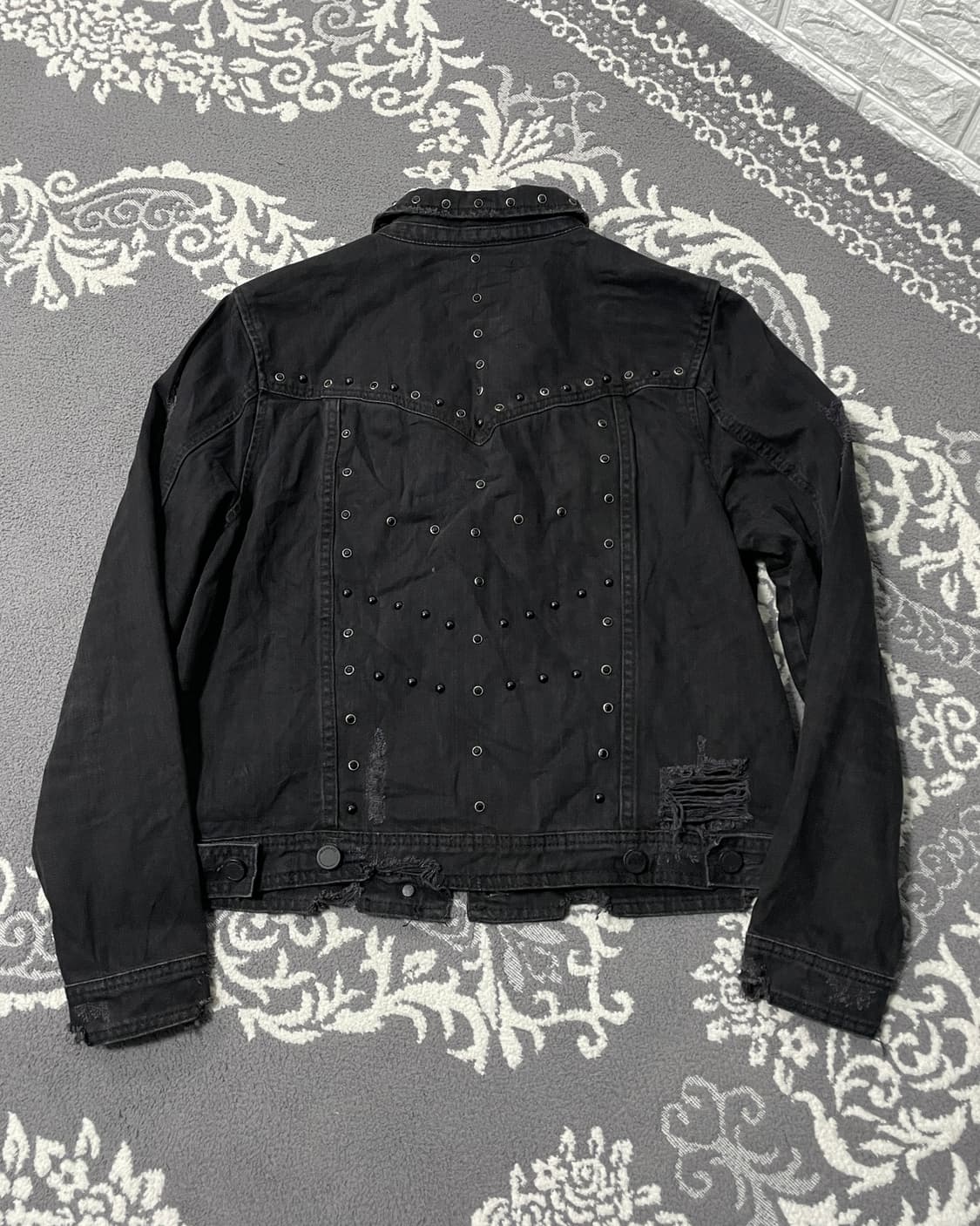 Blank NYC 스터드 디스트레스트 데님 자켓 상품이미지8