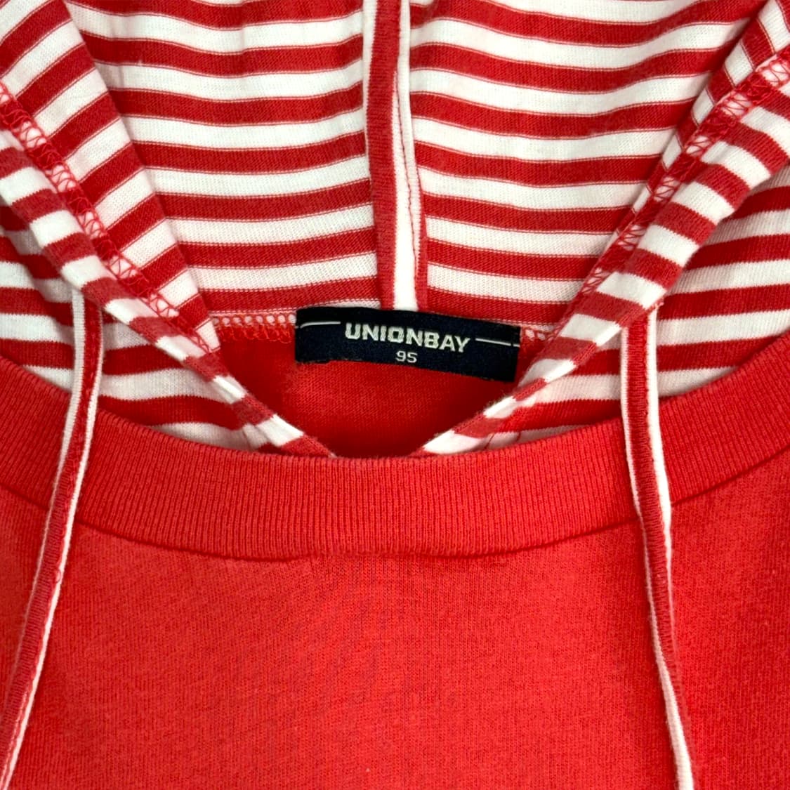 95 UNIONBAY 유니온베이 후드 반팔 티셔츠 상품이미지6