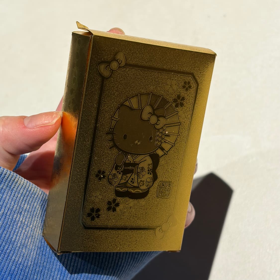 고전 헬로키티 골드  트럼프 카드 상품이미지5