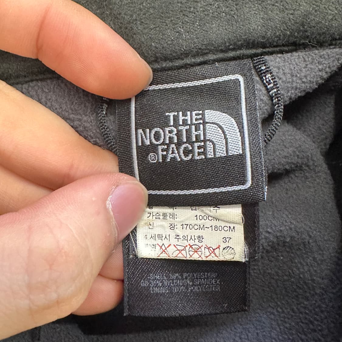 100 노스페이스 하이벤트 블랙 자켓 상품이미지6