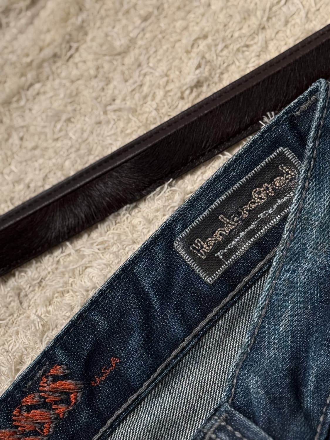 VIGOSS HANDCRAFT Denim Pants 0185 상품이미지4