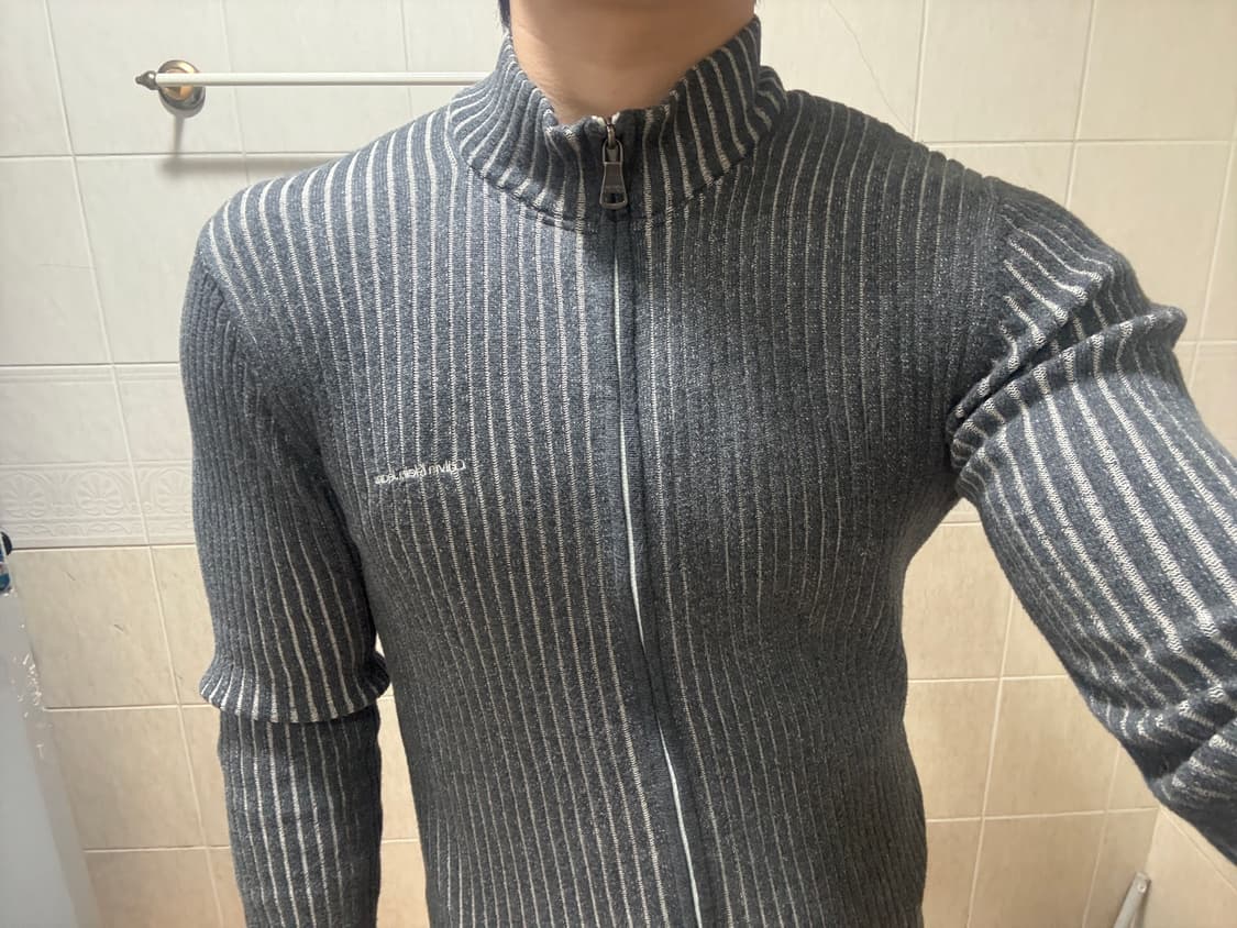 켈빈클라인 니트집업  상품이미지3