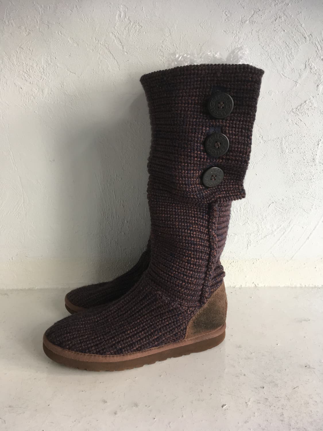 Ugg knit boots puple&red 상품이미지1