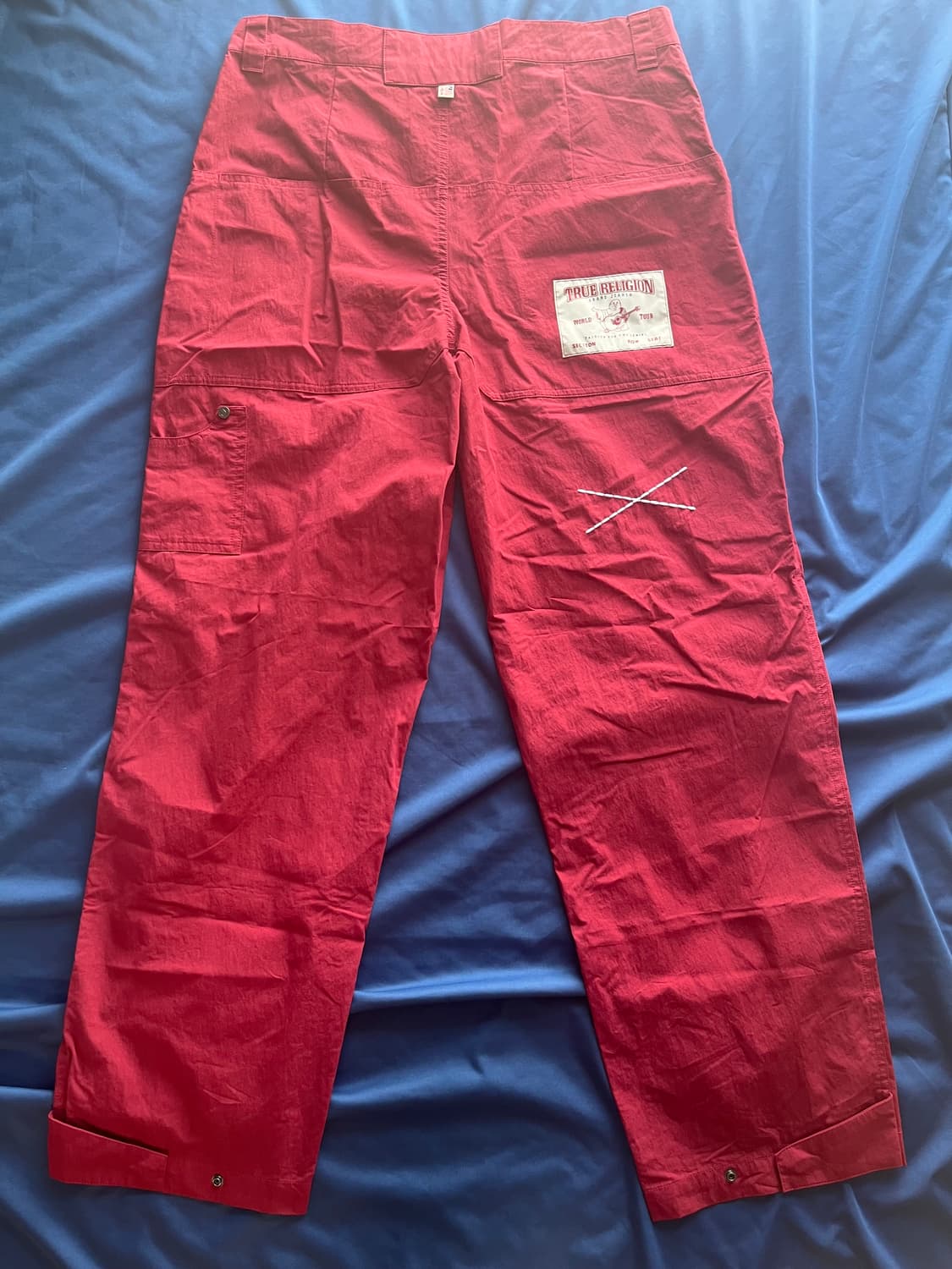 Truereligion 트루릴리젼 RR 메카닉 팬츠 레드 / M 상품이미지6