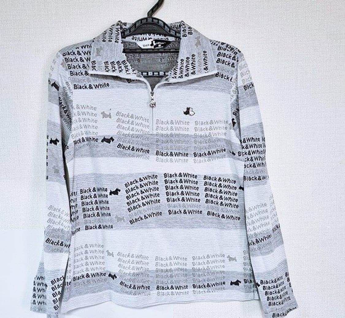 블랙앤화이트 정품 티셔츠 55사이즈 상품이미지1