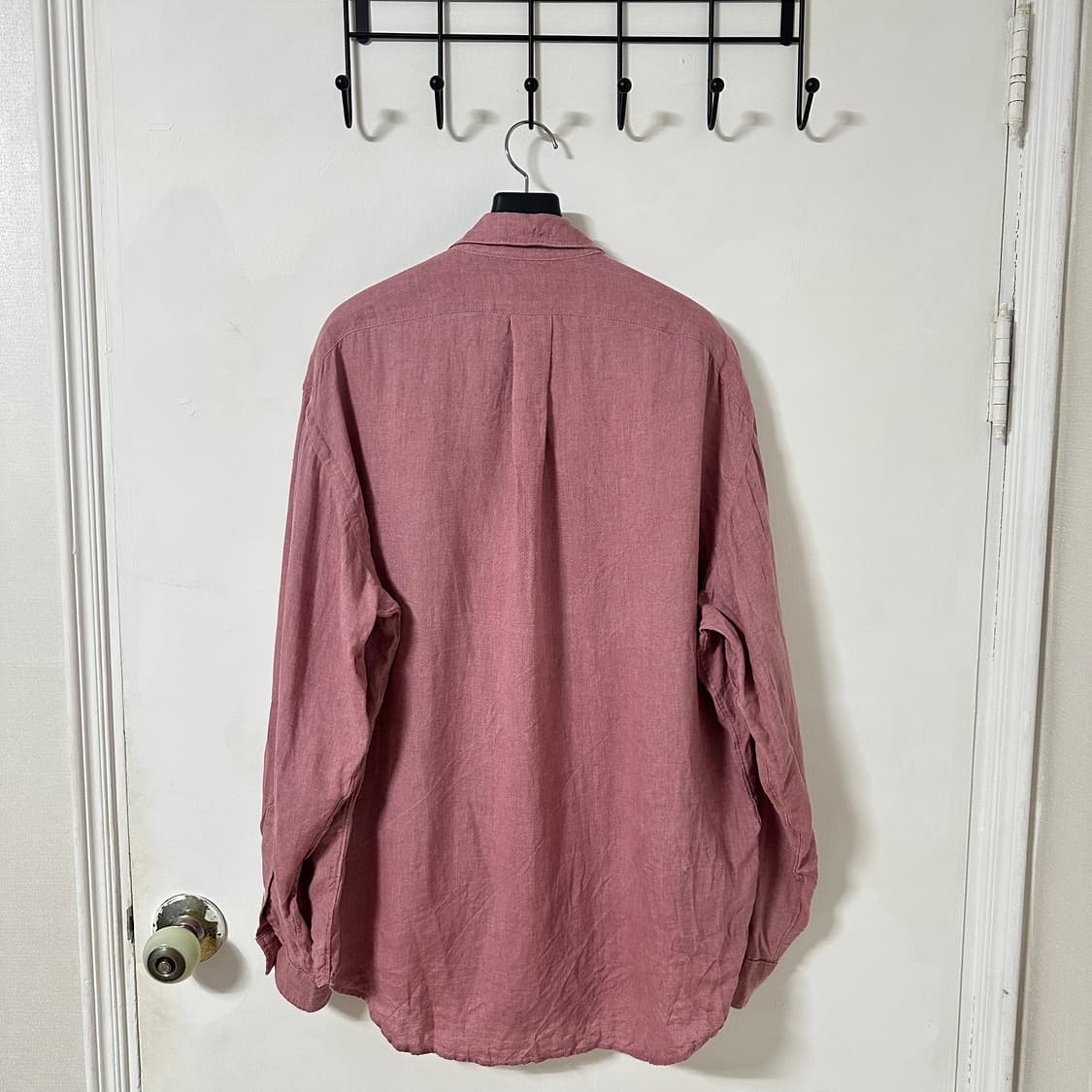 3(L) 다레니모 포켓 셔츠 핑크 레드 상품이미지2