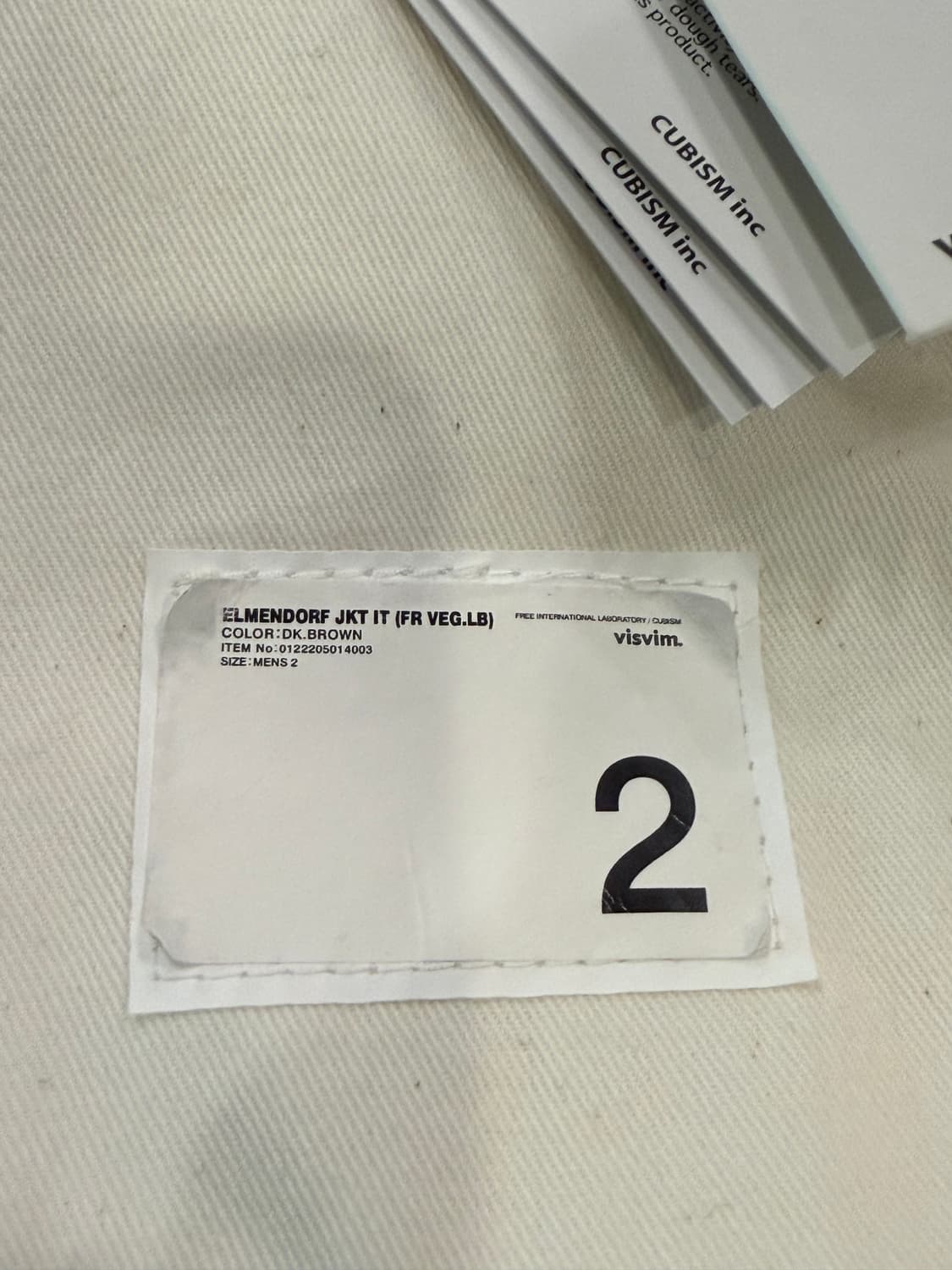 비즈빔 22fw 엘멘도프 상품이미지5