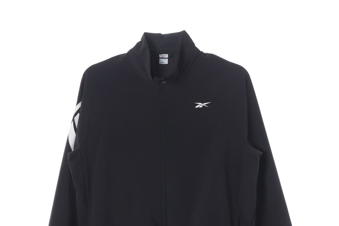 리복 사이드 로고 블랙 집업 자켓 L 상품이미지3