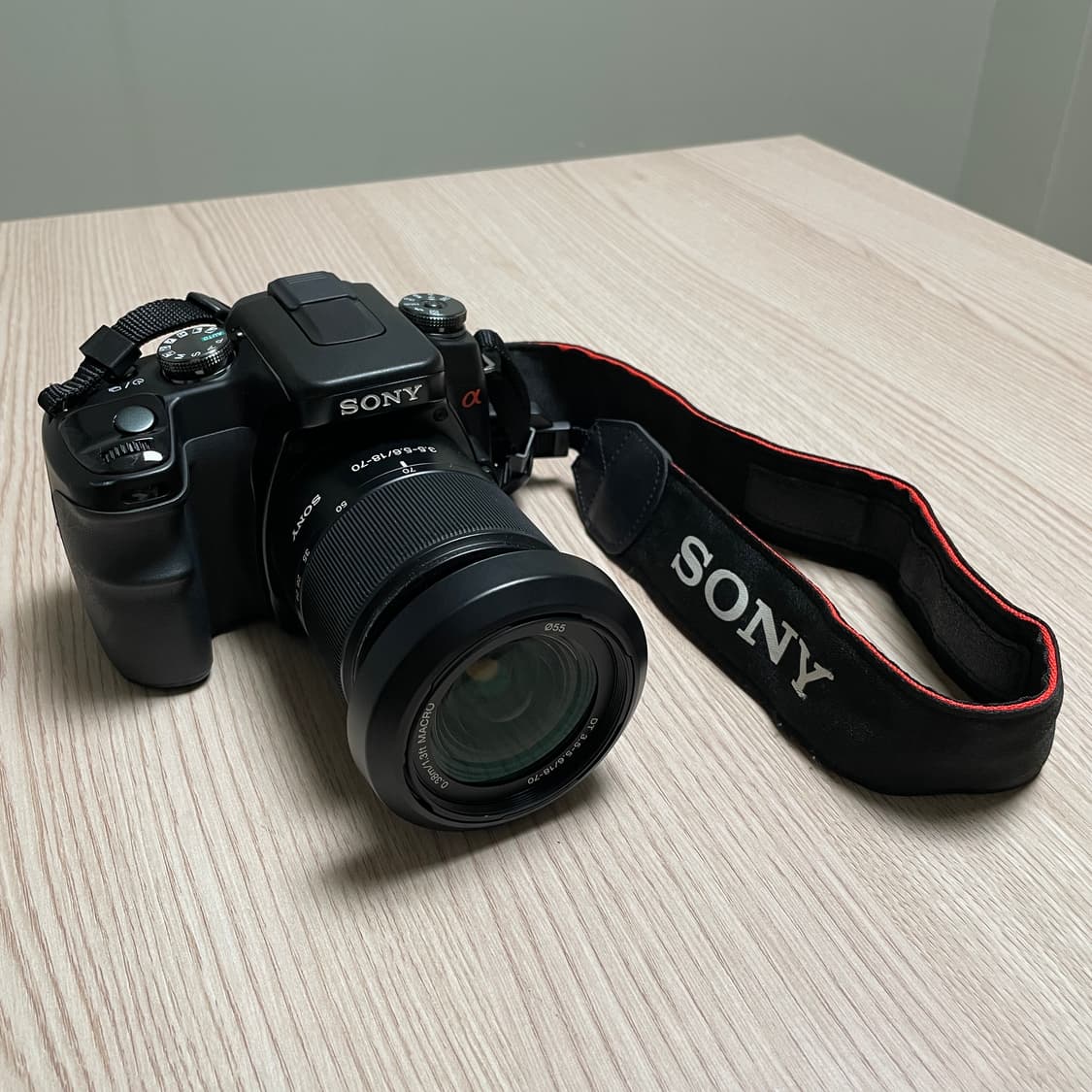 소니 알파 DSLR-A100 빈티지 카메라 상품이미지2