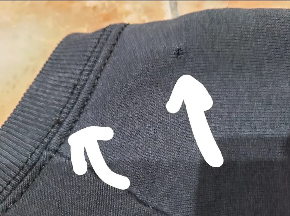 1989 JUST SAY "MOE" 빈티지 스웻셔츠 상품이미지7