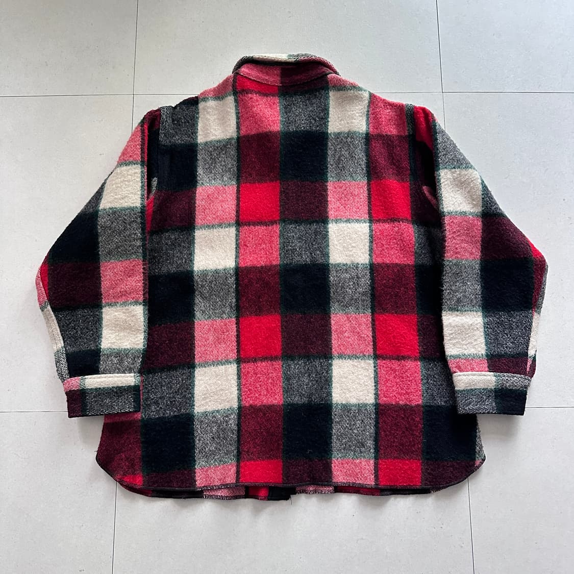 울리치 70s 빈티지 울 셔츠 자켓 XL 상품이미지6