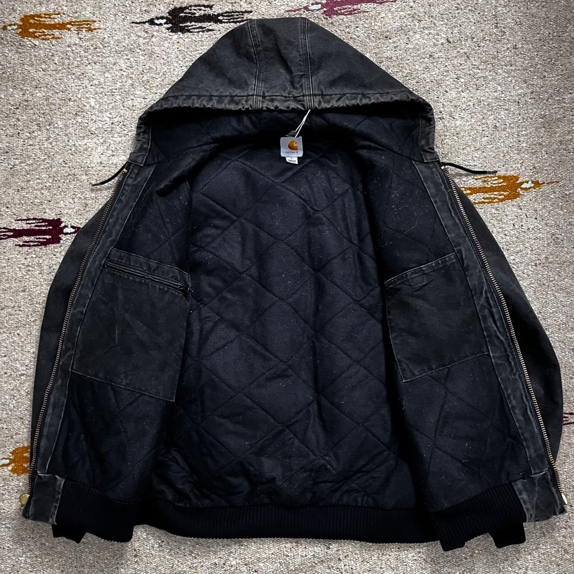 칼하트 J130 덕액티브 자켓 블랙 상품이미지8