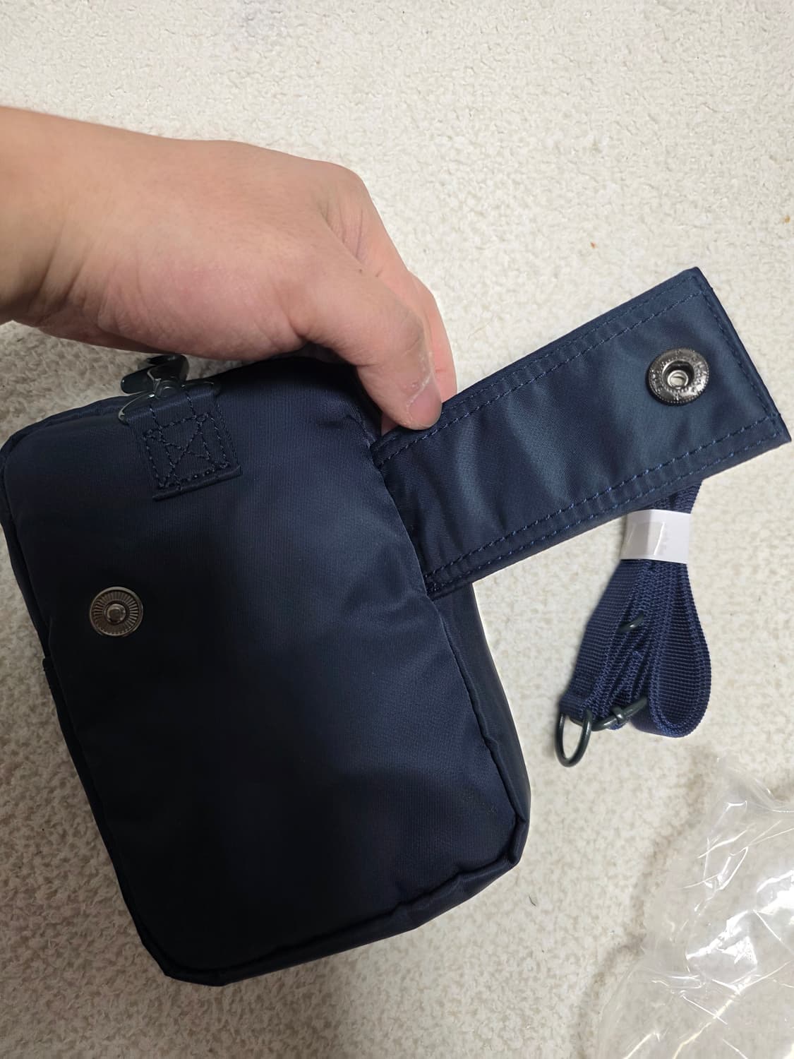 포터 휴대폰 파우치 아이언 블루 상품이미지10