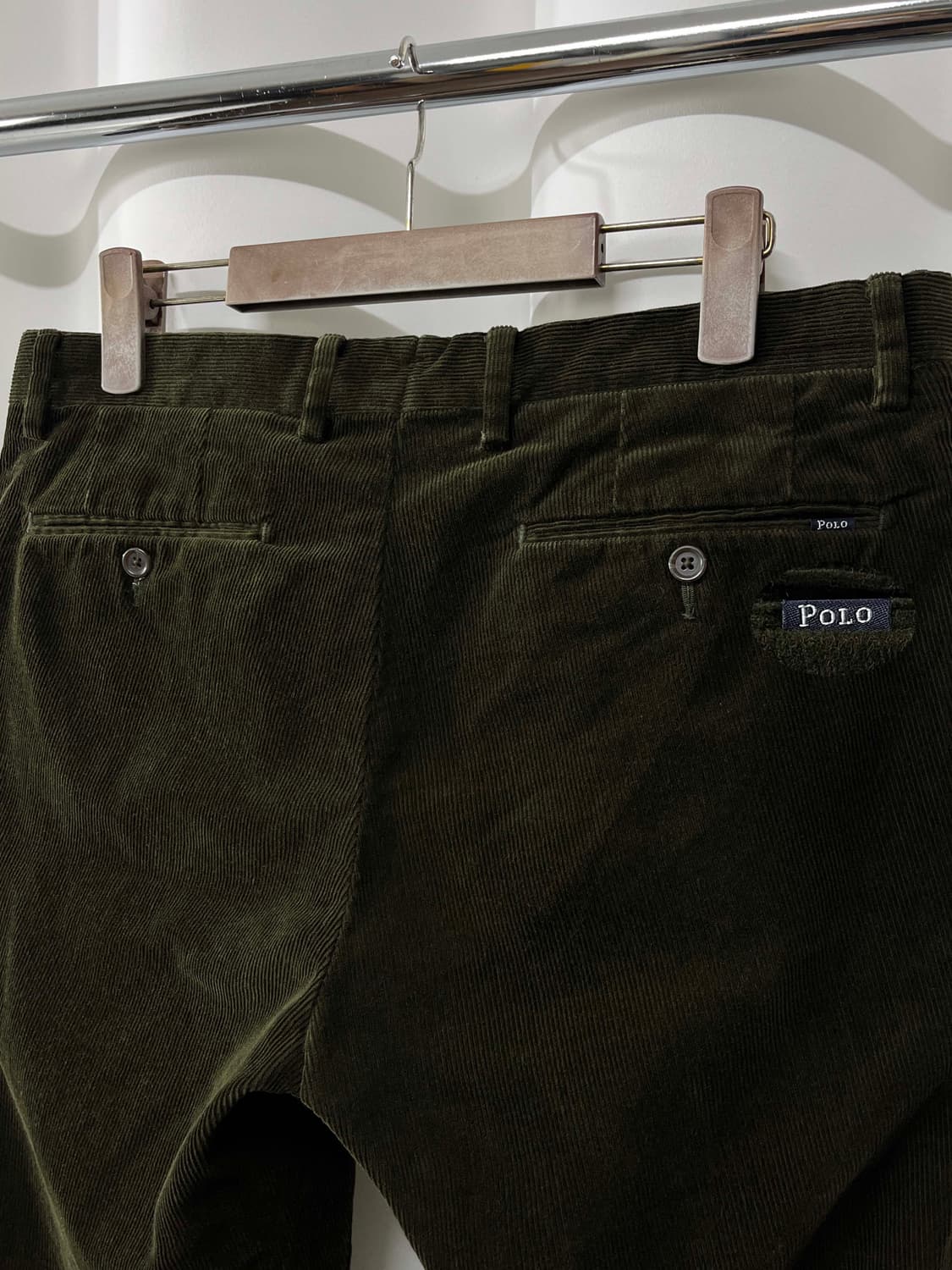폴로 랄프로렌 코듀로이 올리브 트라우저 팬츠 상품이미지6