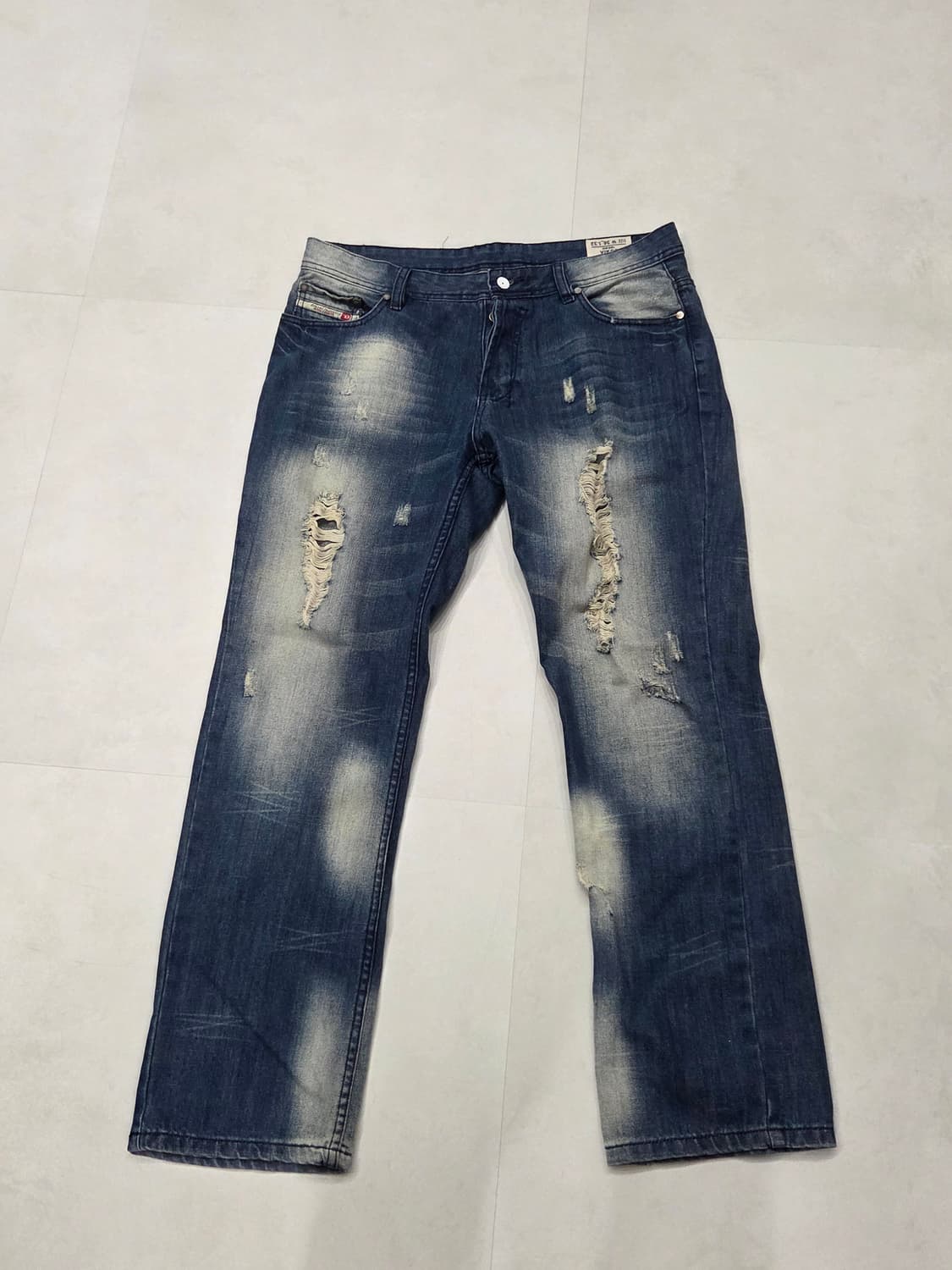 [36size] 디젤 바이커 데미지진 상품이미지1