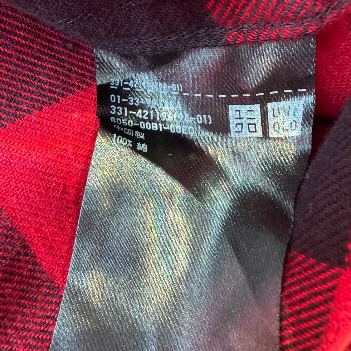 유니클로 플란넬 버팔로 체크 셔츠 상품이미지4