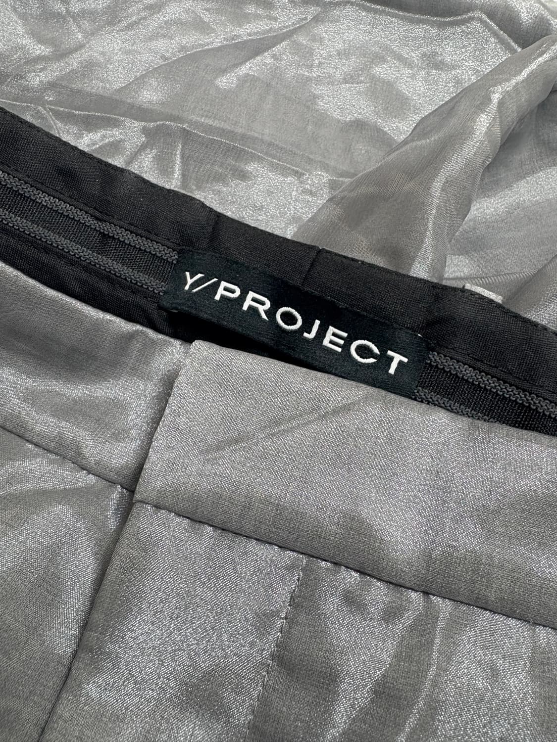 Y/project organza tailored pants 상품이미지3