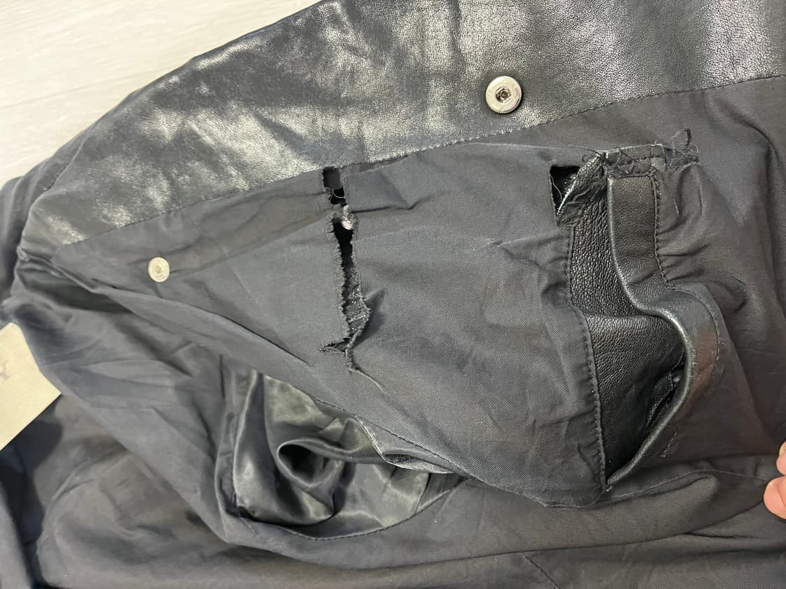 프로썸st 양가죽자켓 L  상품이미지2