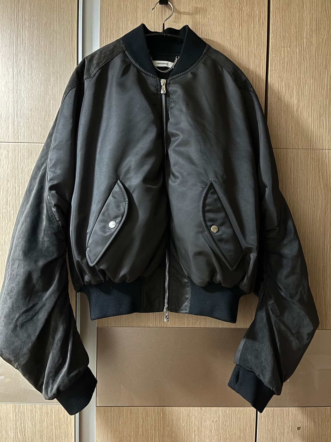 커마웨어 CMMAWEAR C 라운드 봄버 브라운 M 팝니다 상품이미지3