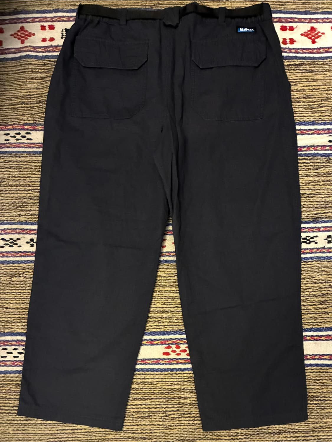 (XXL)KAVU 카부 더블니 코튼 립스탑 밴딩팬츠 레귤러 상품이미지6