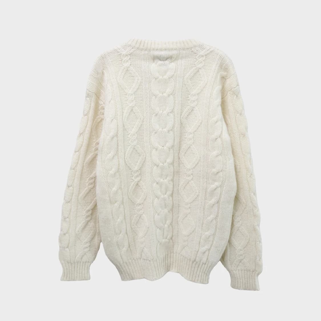 ACORN 꽈배기 울 니트 61948 상품이미지2