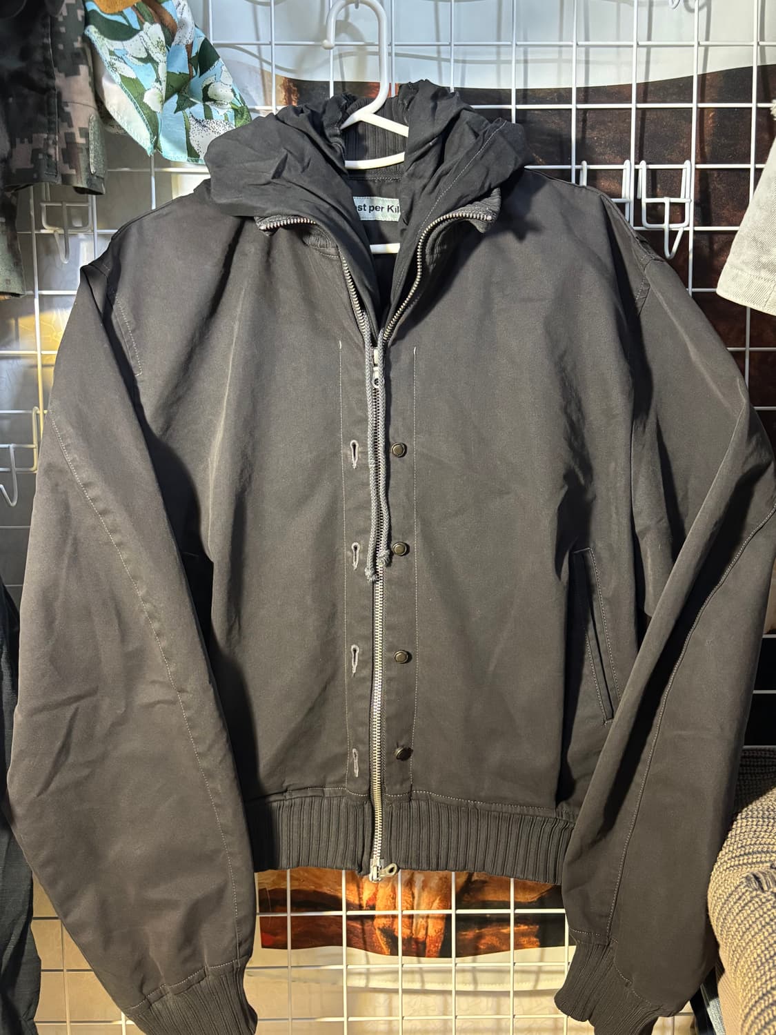 코스트퍼킬로 후디드 집 자켓 브라운 S 상품이미지3