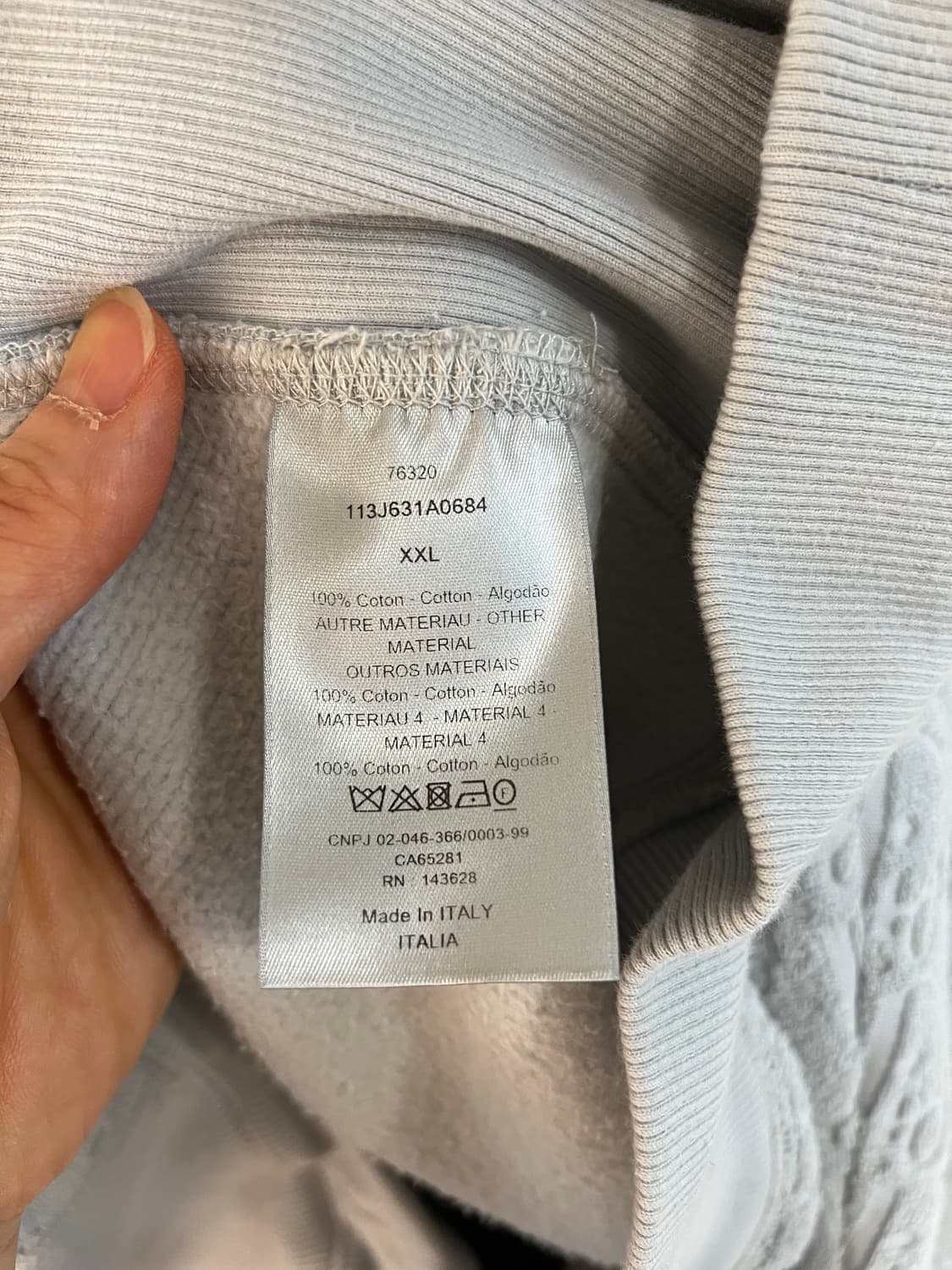 디올 오블리크 후드티 상품이미지3
