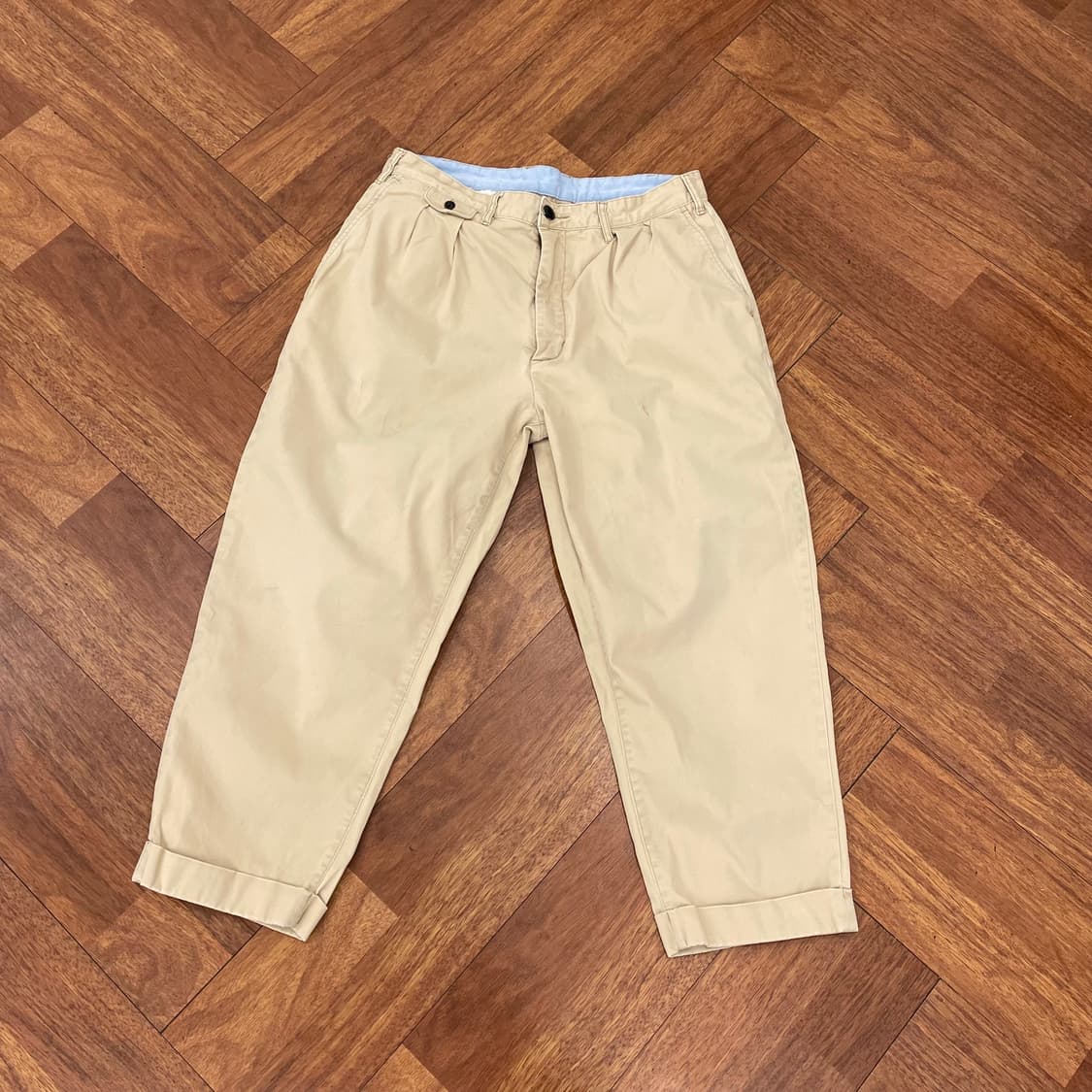 빔즈 플러스 투플리츠 트윌 팬츠 상품이미지1