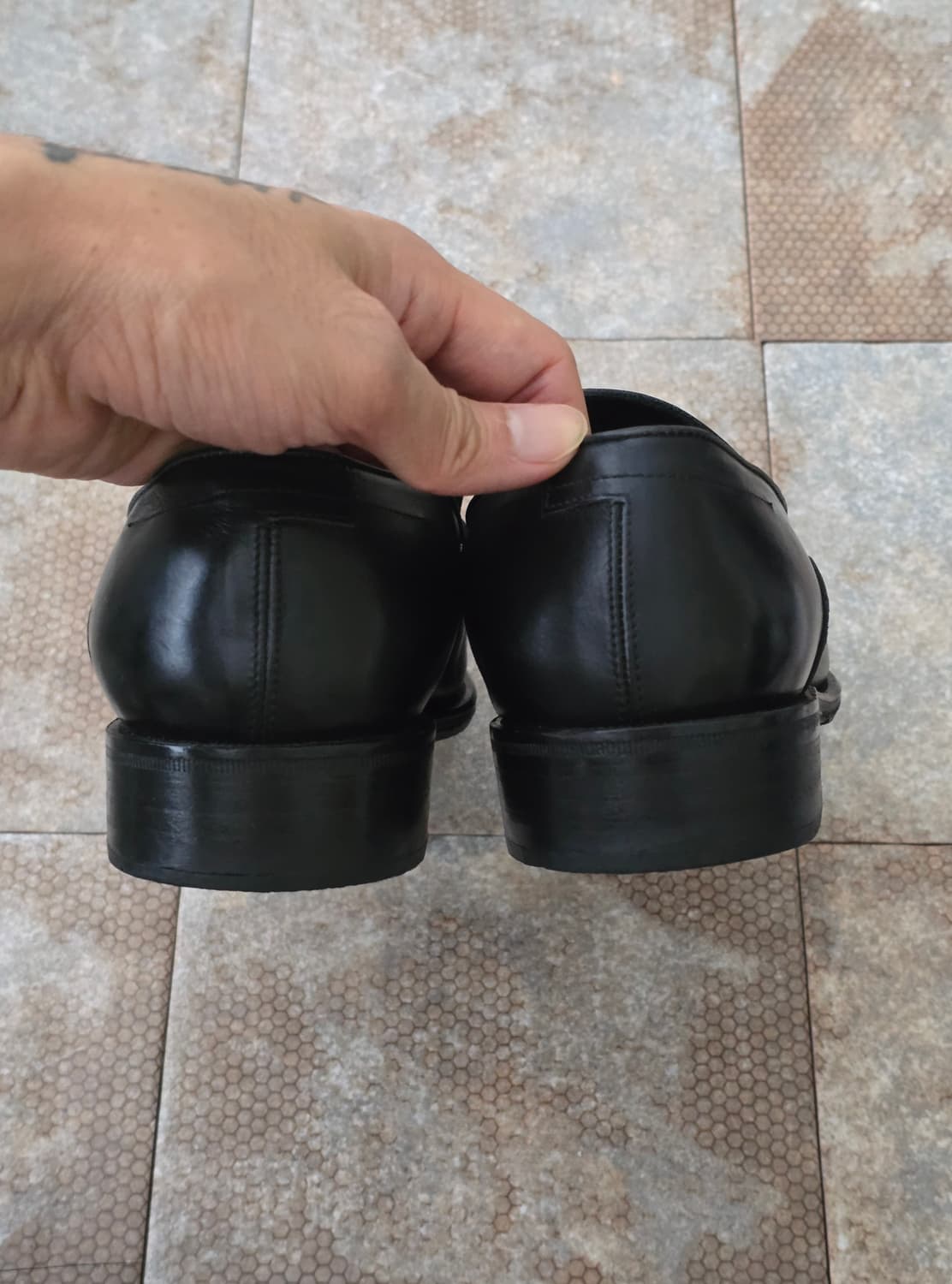 (255)페라가모 블랙 로퍼 구두 상품이미지7