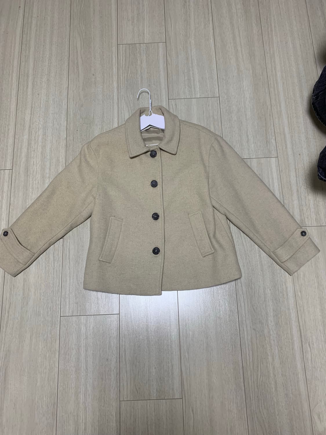 베이지 숏코트 상품이미지2