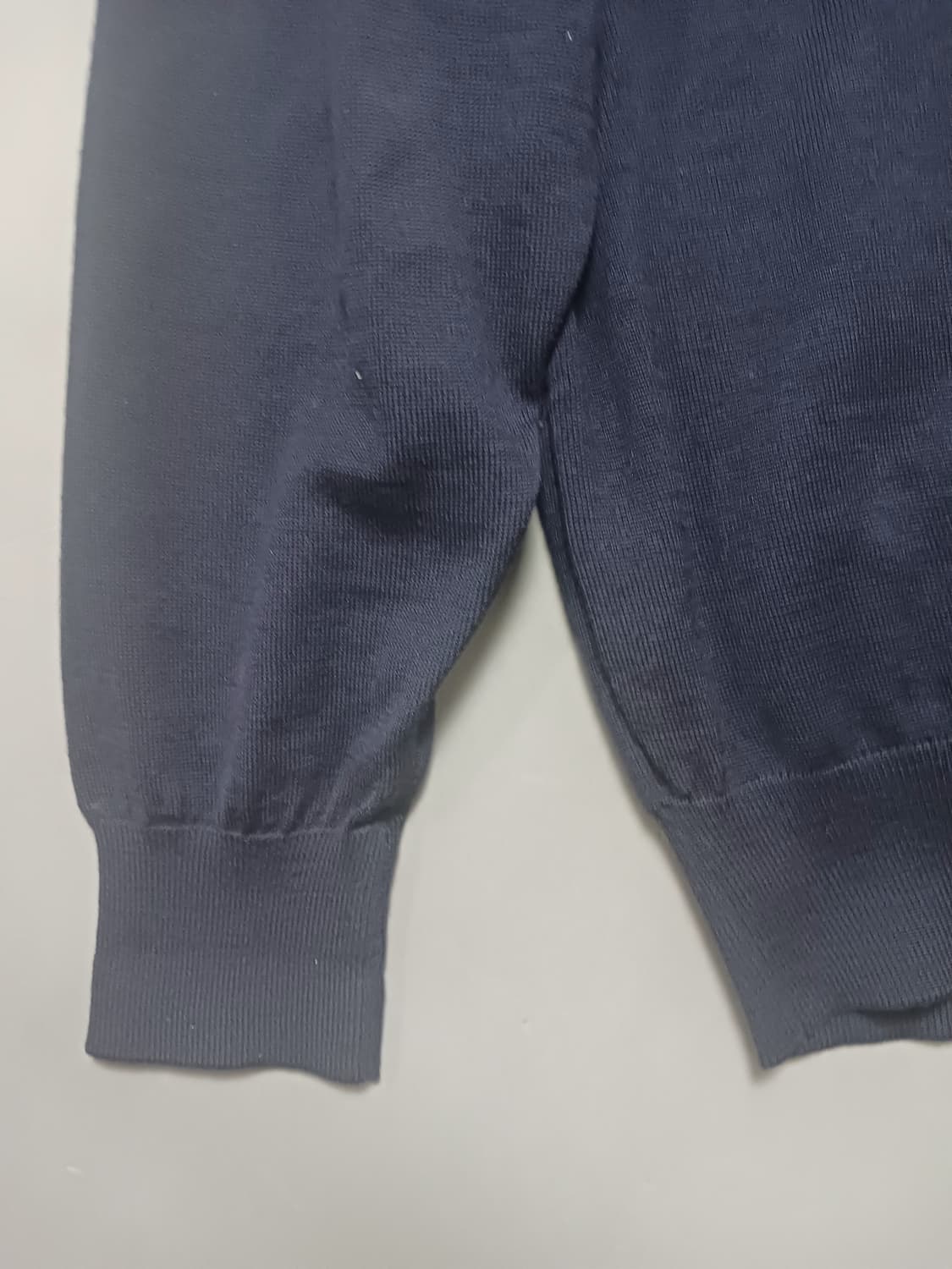 [105] 피에르가르뎅 네이비 울 100% 가디건 상품이미지10