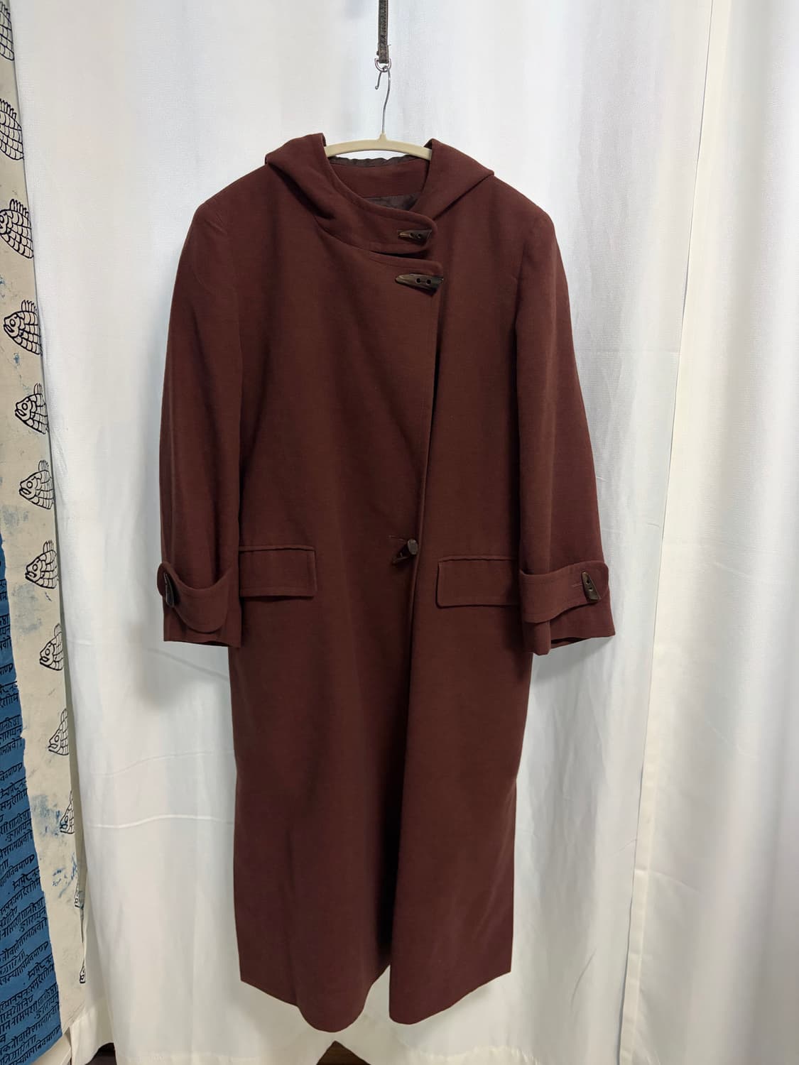 브라운 버건디 코트 상품이미지1
