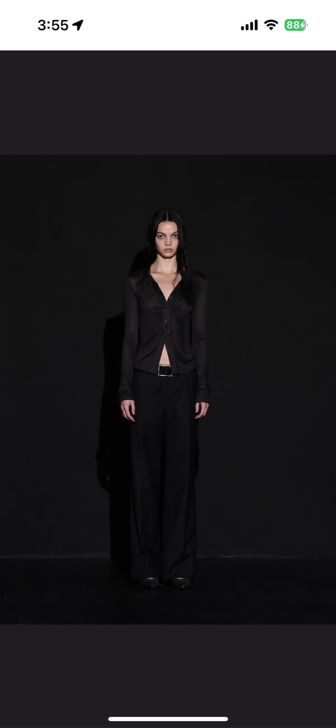 보헴서 셔링 카라티 블랙 상품이미지1