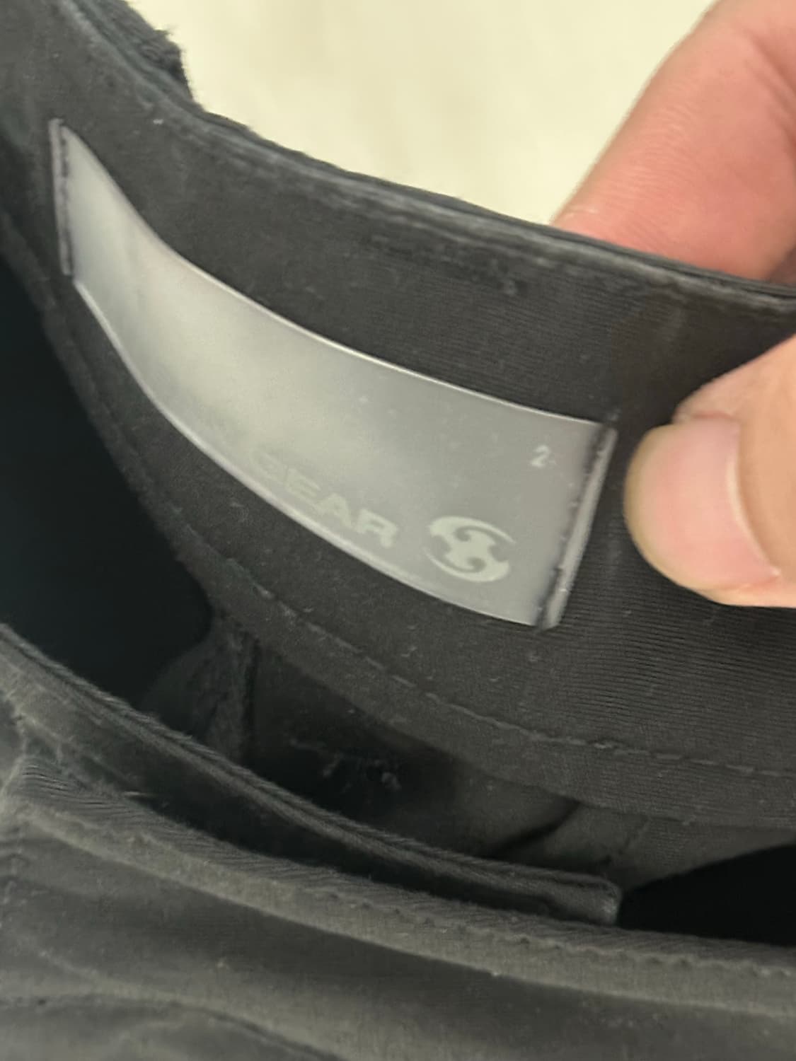 산산기어 어파인 커브 팬츠 A 블랙 2사이즈 상품이미지3