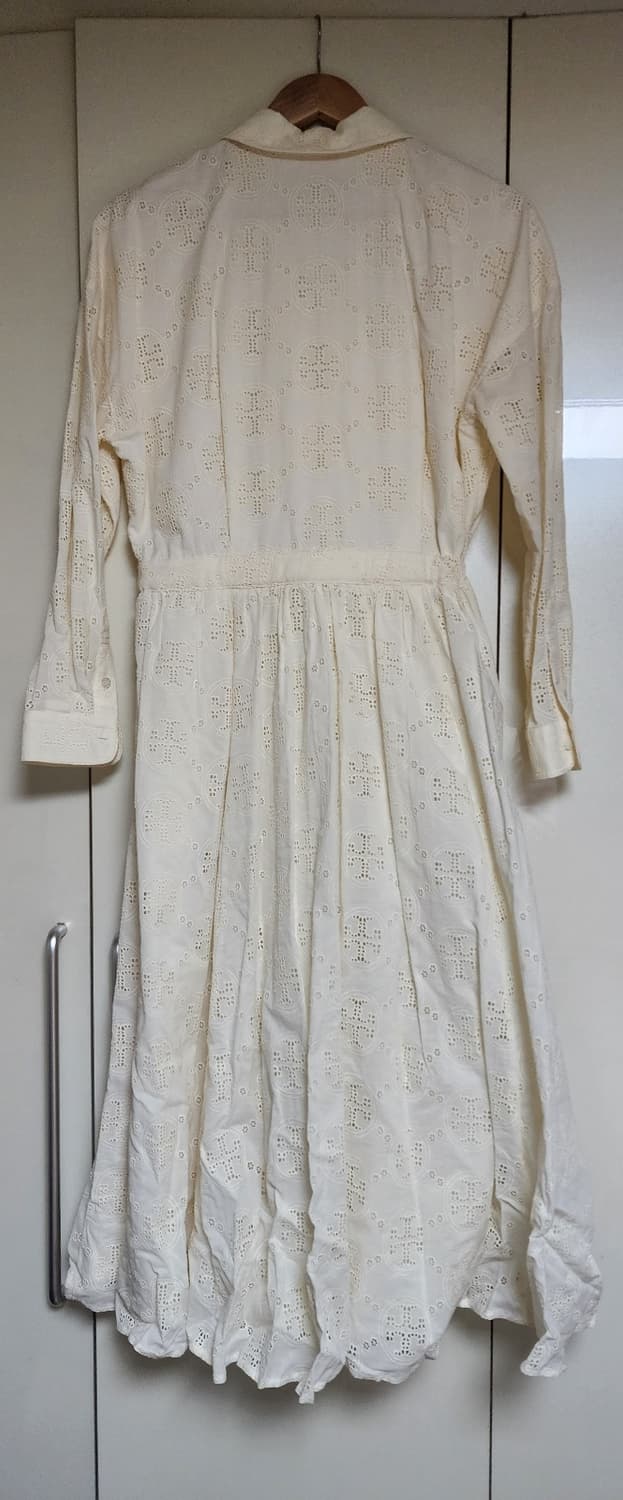 새제품 Tory Burch 원피스 IVORY 토리버치 롱 원피스 상품이미지4