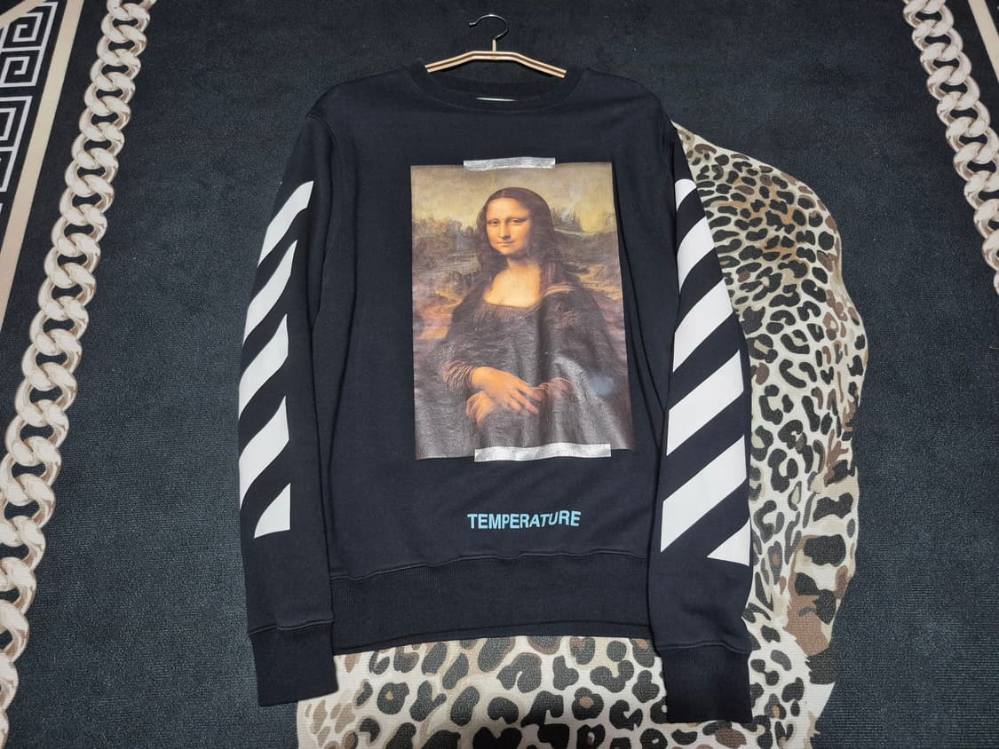 오프화이트 18s/s 모나리자 애로우 맨투맨 s 정품 상품이미지1