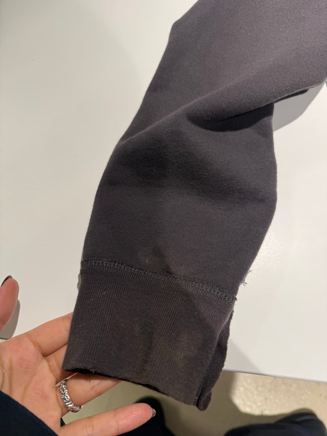 back number lettering 2-way hood zip-up 상품이미지9