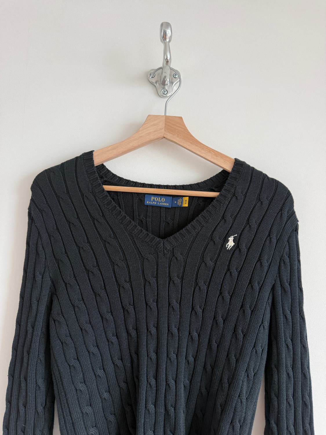 폴로 랄프로렌(Polo Ralph Lauren) 브이넥 코튼 니트 상품이미지2