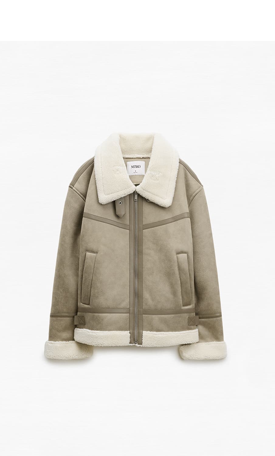 미쏘 무스탕 새상품 사이즈M
택 있음 상품이미지3