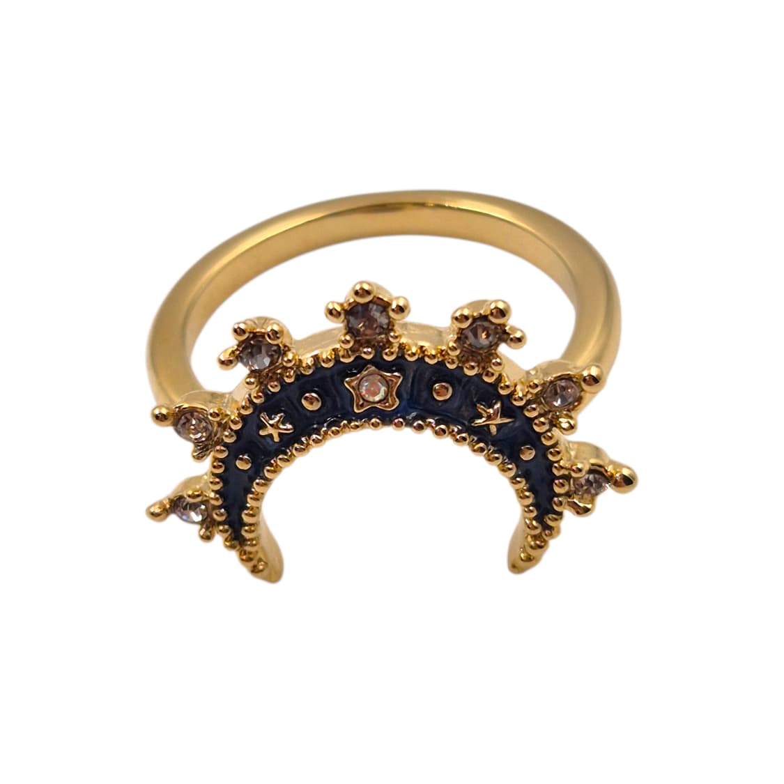 안나수이 밤하늘 초승달&나비 반지 세트 상품이미지3