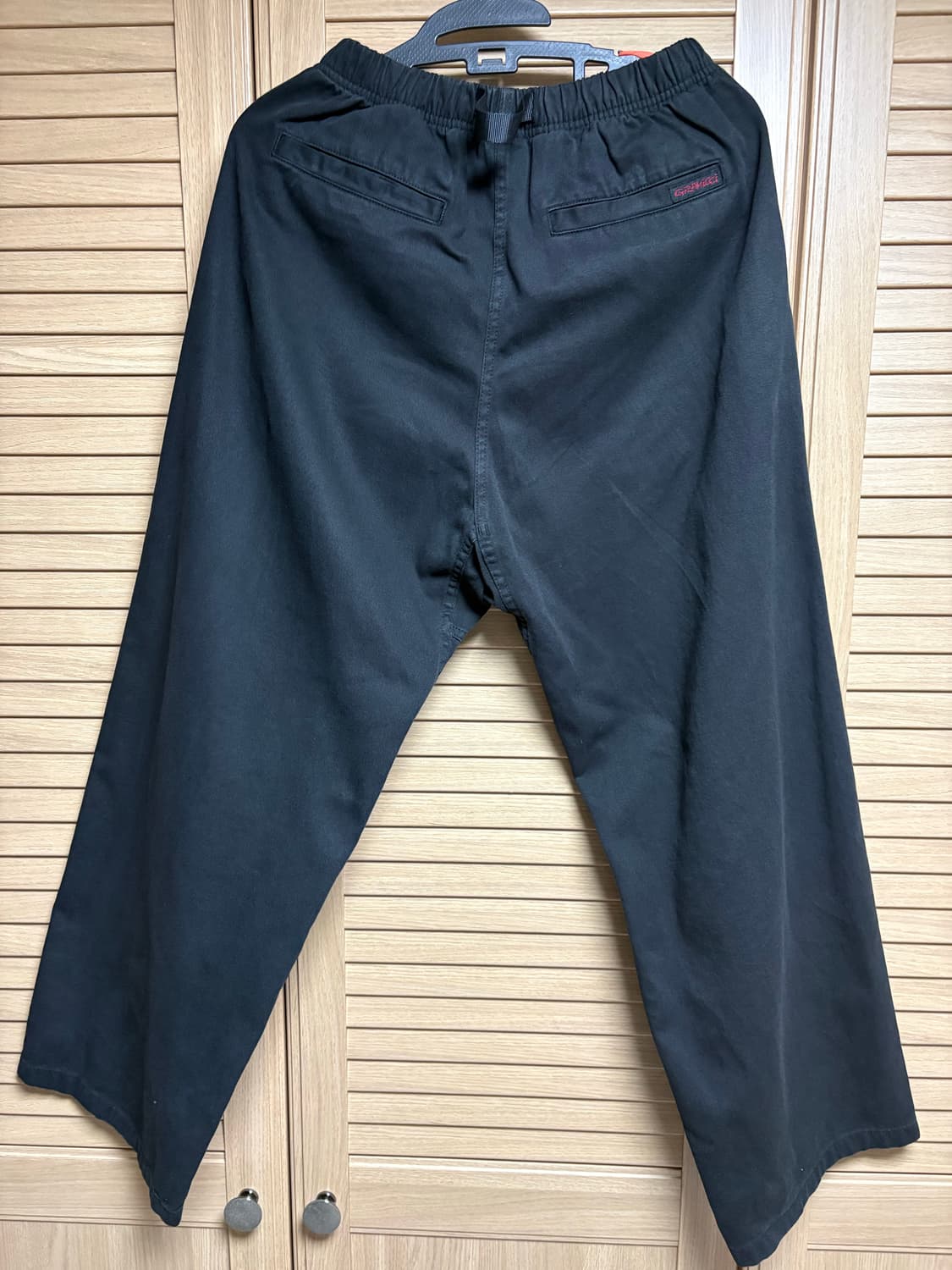 그라미치 와이드팬츠 블랙 상품이미지2