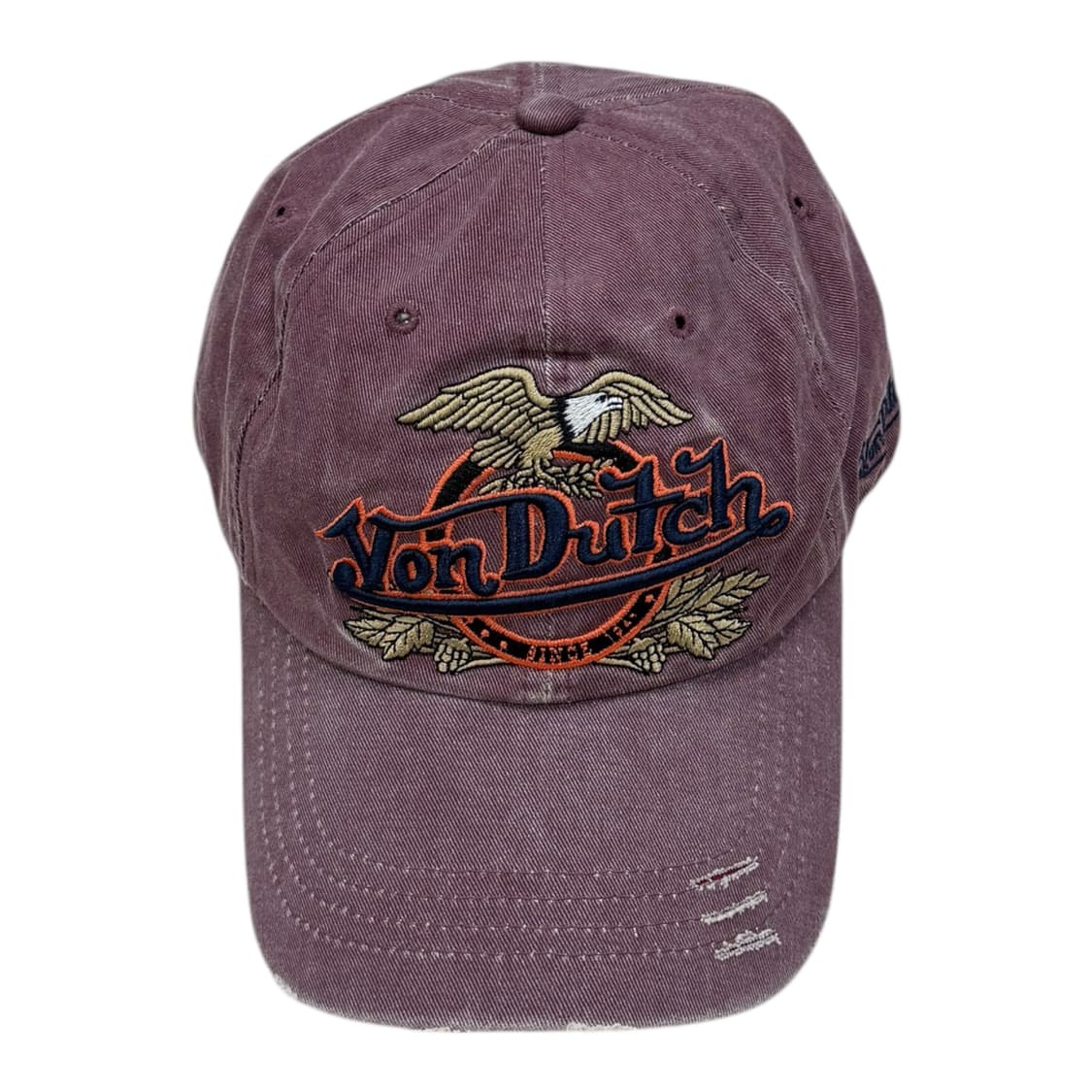 본더치 빈티지 독수리 그런지 데미지 워싱 펑크 Y2K 볼캡 모자 상품이미지1