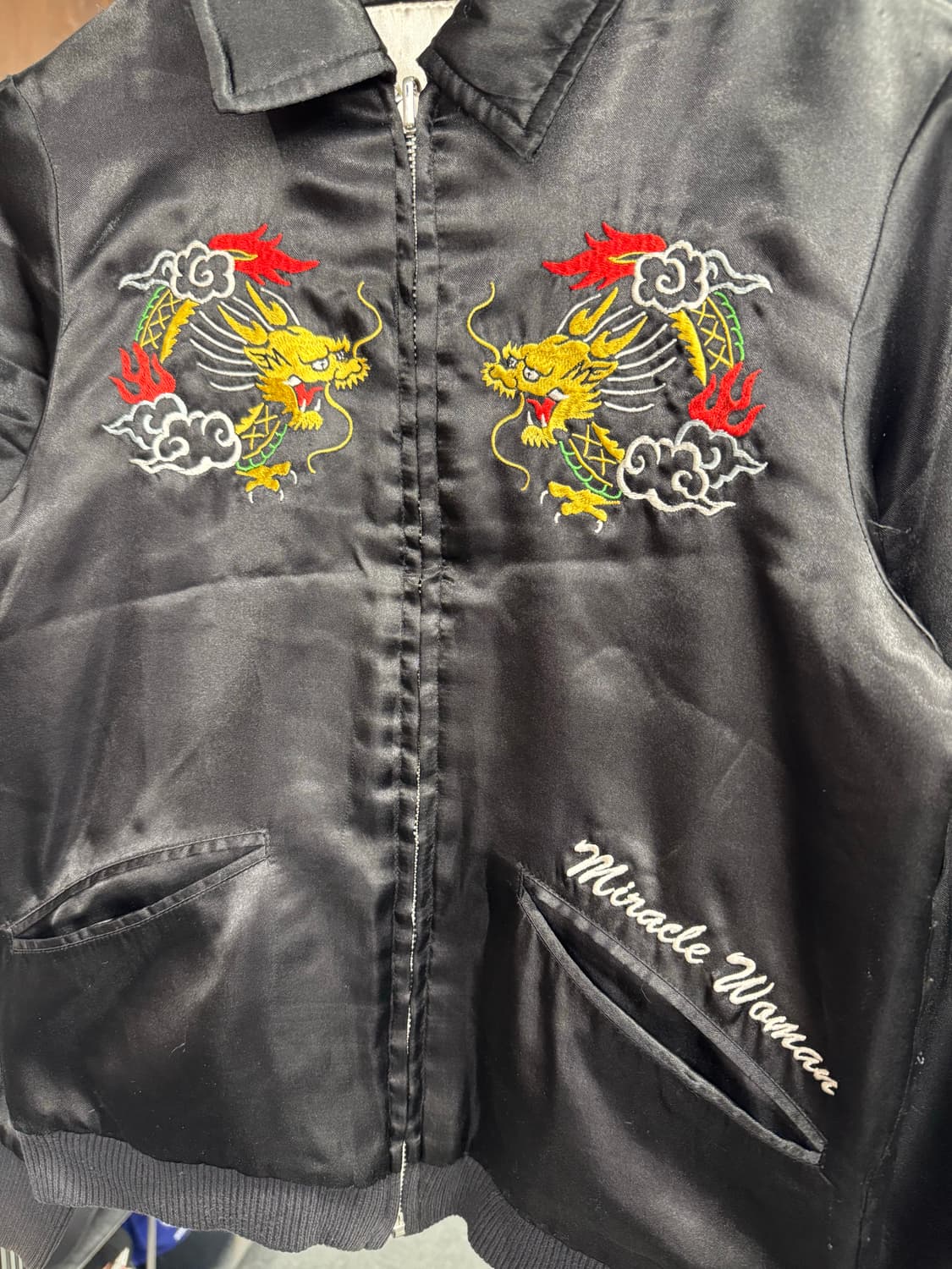 크림소다 빈티지 여성 리버시블 스카잔 상품이미지2