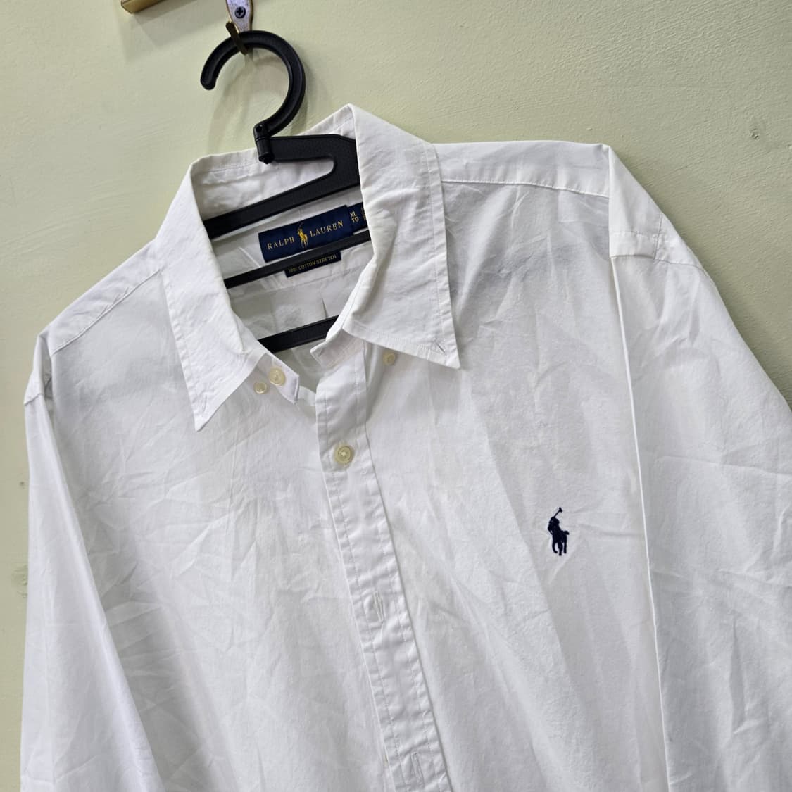 [XL] Polo Ralph Lauren Slim Fit 셔츠 (화이트) 상품이미지2